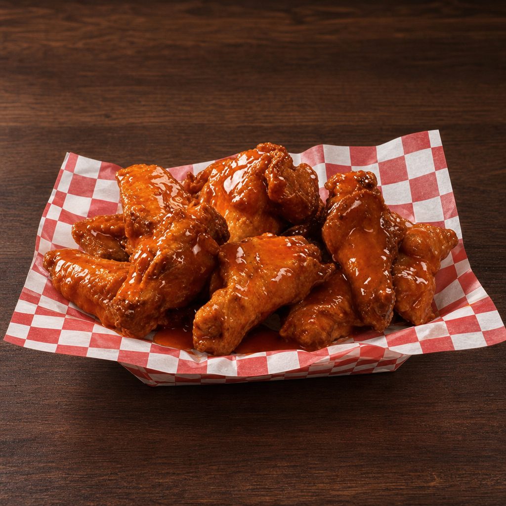  Jumbo Hot wings.