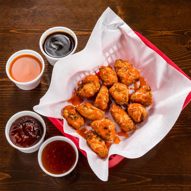 Boneless wings.