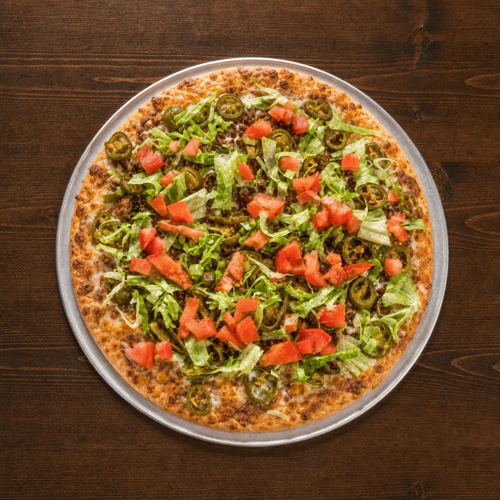 The Mexican pizza.
