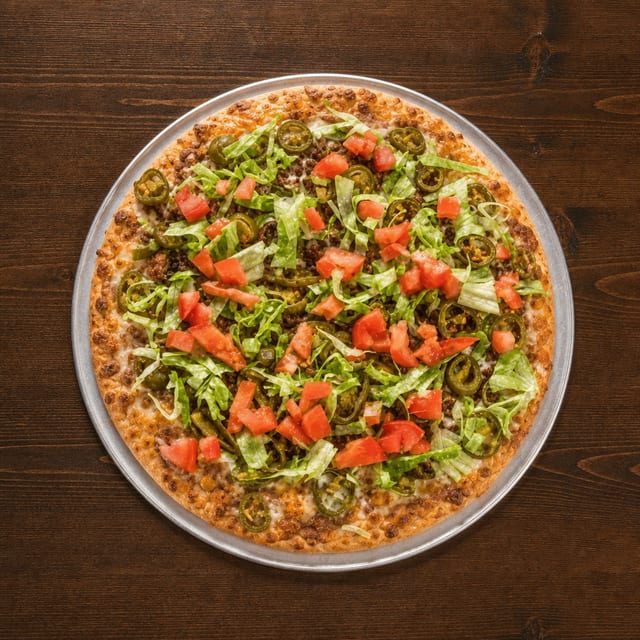 The Mexican pizza.