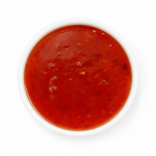 Sweet chili sauce.