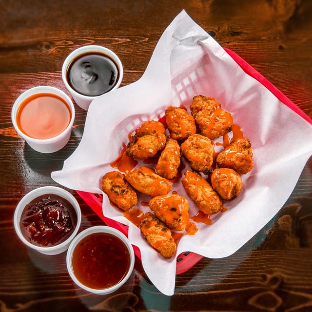 Boneless wings.